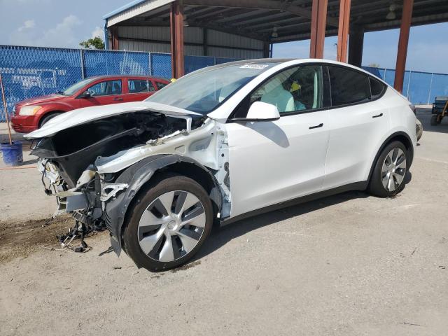 TESLA MODEL Y 2021 with VIN 5YJYGAEE3MF144951 - Photo from auction