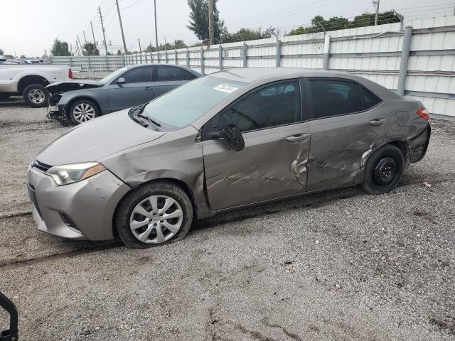 TOYOTA COROLLA L 2015 with VIN 2T1BURHE6FC398962 - Photo from auction