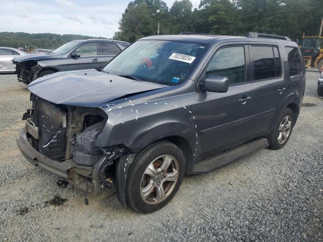 HONDA PILOT EX 2013 with VIN 5FNYF4H49DB059801 - Photo from auction
