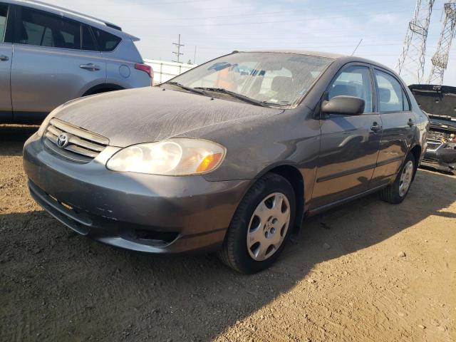 TOYOTA COROLLA CE 2003 with VIN 2T1BR32E23C765245 - Photo from auction
