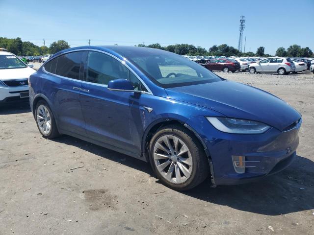 Photo 4 from auction – 2020 TESLA MODEL X with VIN 5YJXCAE27LF300517
