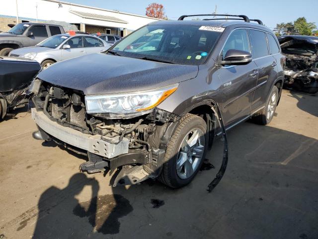 TOYOTA HIGHLANDER 2015 with VIN 5TDDCRFHXFS009725 - Photo from auction
