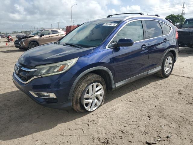 Photo 1 from auction – 2015 HONDA CR-V EXL with VIN 2HKRM3H70FH543892