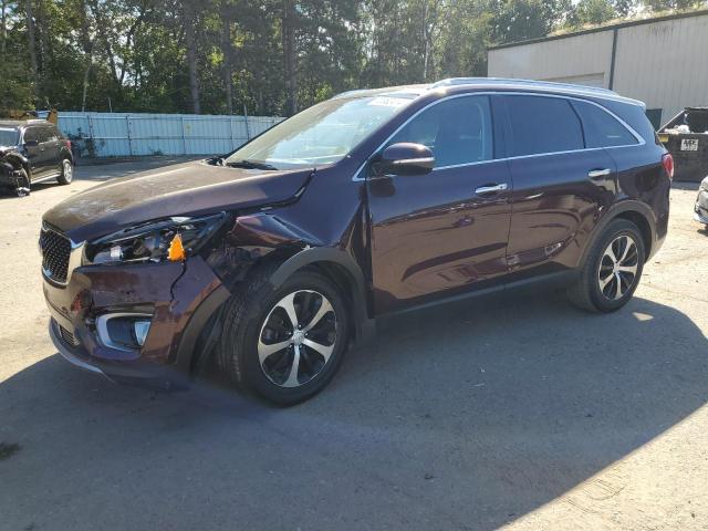 KIA SORENTO EX 2017 with VIN 5XYPH4A57HG224025 - Photo from auction