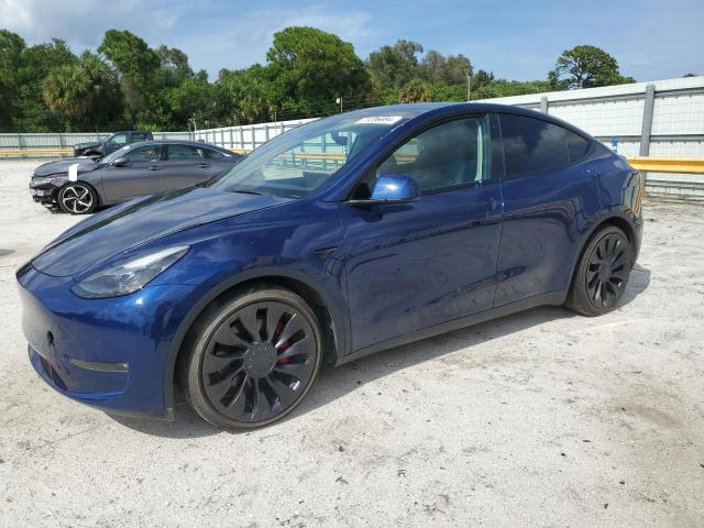 TESLA MODEL Y 2022 with VIN 7SAYGDEF5NF379110 - Photo from auction