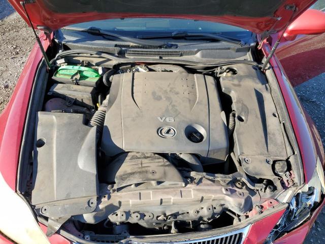 Photo 11 from auction – 2007 LEXUS IS 250 with VIN JTHBK262X75034708