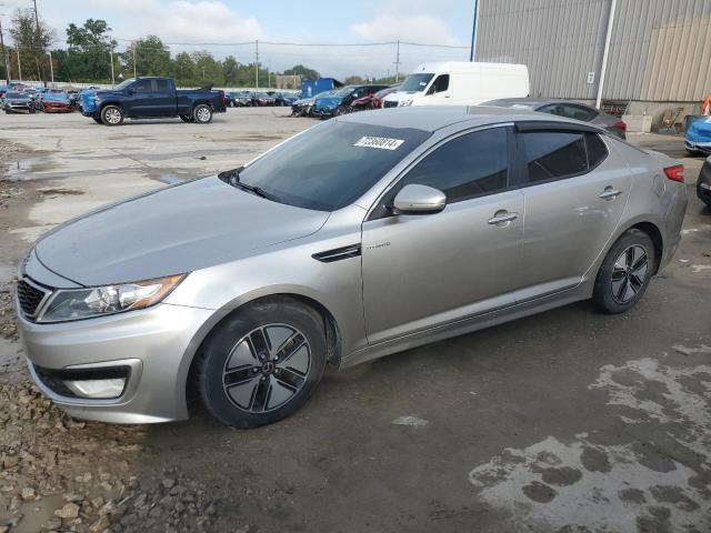 KIA OPTIMA HYB 2013 with VIN KNAGM4AD2D5046382 - Photo from auction