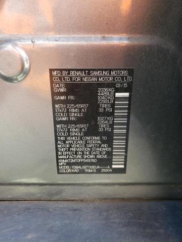 Photo 14 from auction – 2015 NISSAN ROGUE S with VIN KNMAT2MT0FP549760