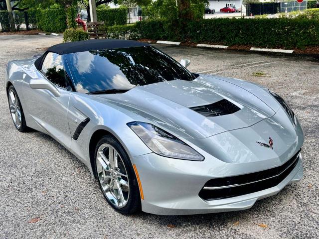 CHEVROLET CORVETTE S 2019 with VIN 1G1YF3D72K5115434 - Photo from auction