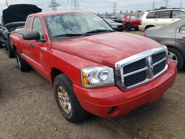 Photo 4 from auction – 2005 DODGE DAKOTA SLT with VIN 1D7HW42N45S200091