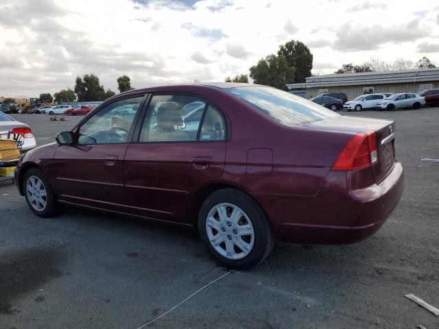 Photo 2 from auction – 2003 HONDA CIVIC EX with VIN 2HGES26713H548302