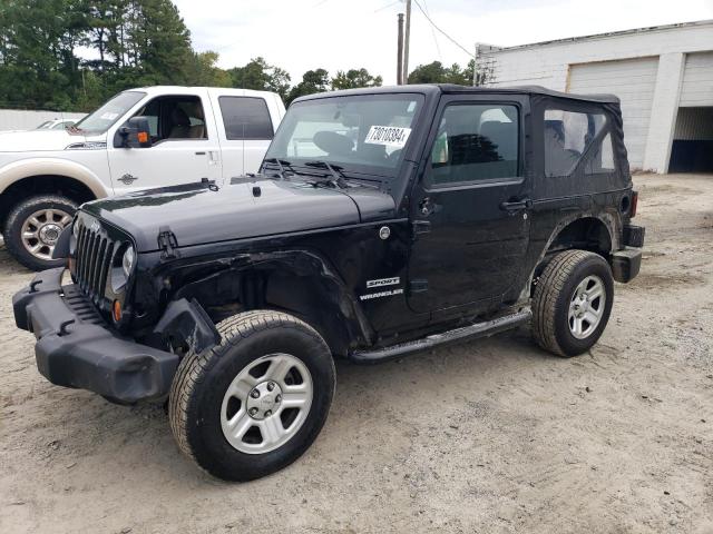 JEEP WRANGLER S 2011 with VIN 1J4AA2D11BL602501 - Photo from auction