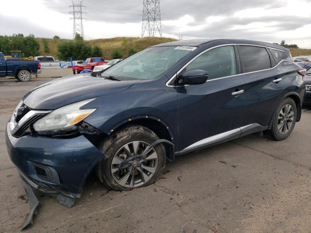 NISSAN MURANO S 2016 with VIN 5N1AZ2MG3GN172089 - Photo from auction