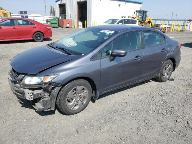 HONDA CIVIC LX 2015 with VIN 19XFB2E53FE030744 - Photo from auction