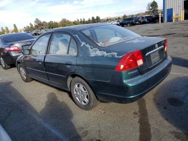 Photo 2 from auction – 2002 HONDA CIVIC LX with VIN 2HGES16562H555740