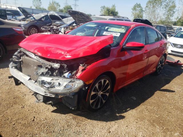 HONDA CIVIC LX 2016 with VIN 2HGFC2F57GH538962 - Photo from auction