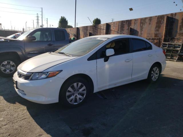 HONDA CIVIC LX 2012 with VIN 2HGFB2F55CH580687 - Photo from auction