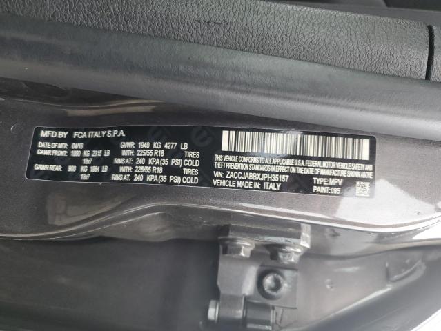 Photo 14 from auction – 2018 JEEP RENEGADE L with VIN ZACCJABBXJPH35157