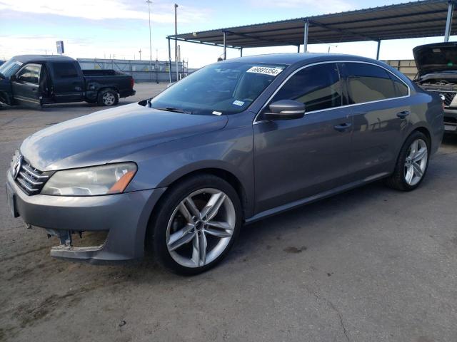 VOLKSWAGEN PASSAT SE 2013 with VIN 1VWBN7A38DC040002 - Photo from auction