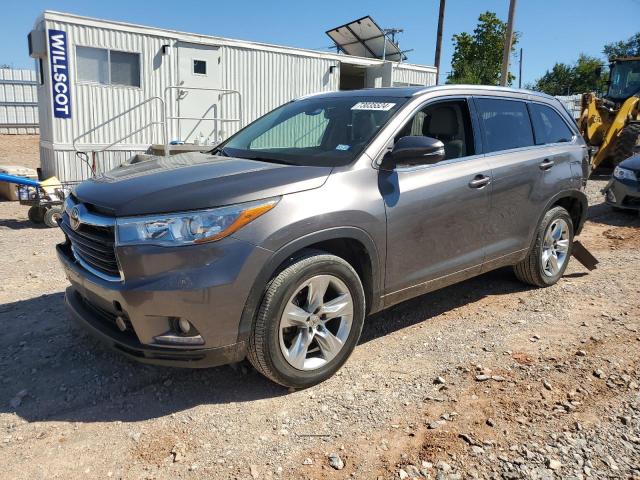 TOYOTA HIGHLANDER 2015 with VIN 5TDYKRFH5FS061347 - Photo from auction