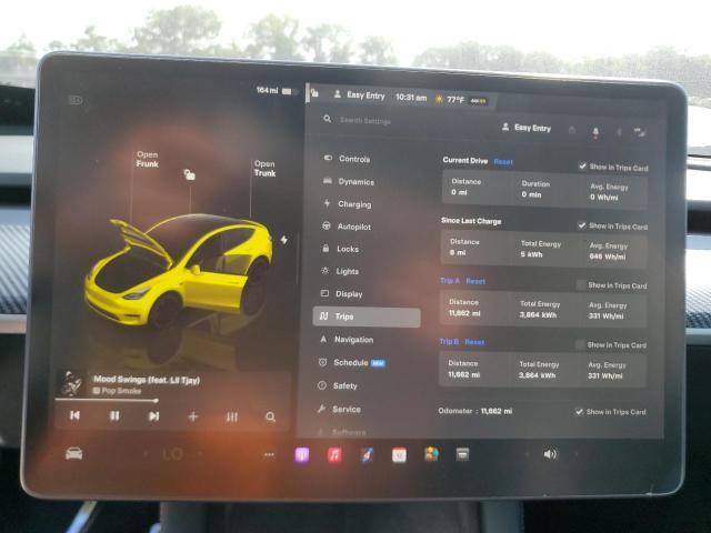 Photo 9 from auction – 2023 TESLA MODEL Y with VIN 7SAYGDEF9PF829506