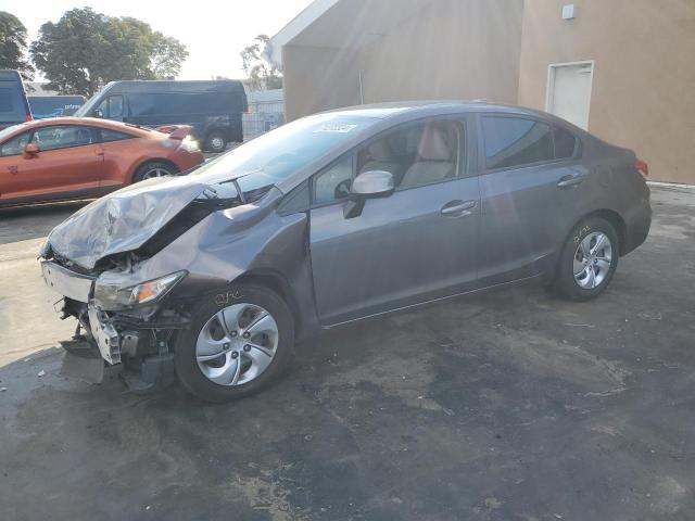 HONDA CIVIC LX 2013 with VIN 19XFB2F50DE222909 - Photo from auction