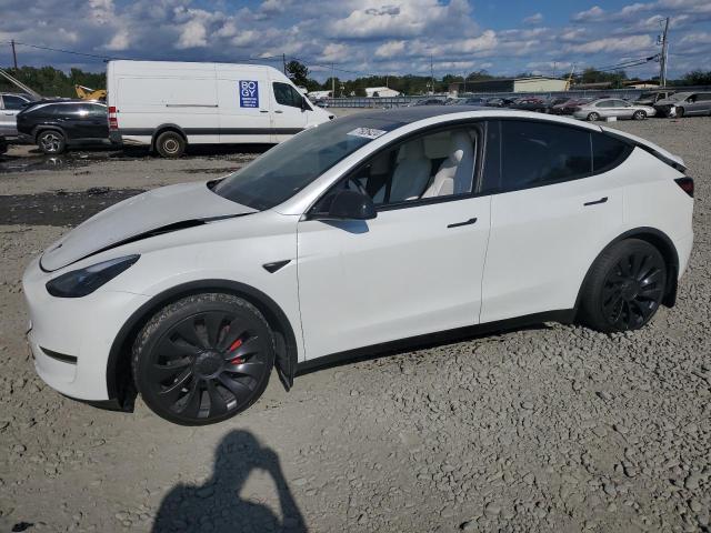 TESLA MODEL Y 2021 with VIN 5YJYGDEF7MF277853 - Photo from auction