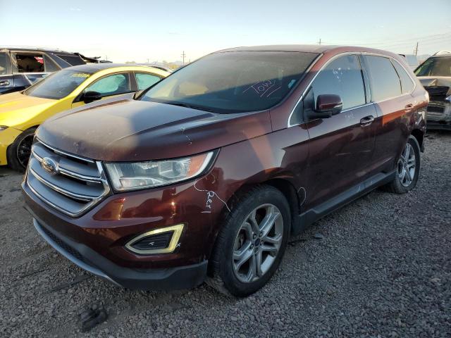 FORD EDGE TITAN 2015 with VIN 2FMTK3K80FBC34900 - Photo from auction