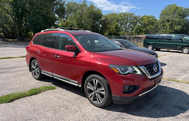 NISSAN PATHFINDER 2017 with VIN 5N1DR2MM5HC659617 - Photo from auction