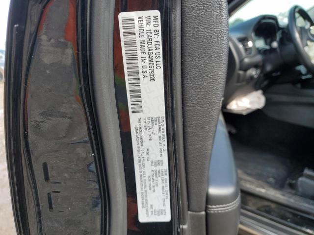 Photo 14 from auction – 2021 DODGE DURANGO SX with VIN 1C4RDJAG4MC579320