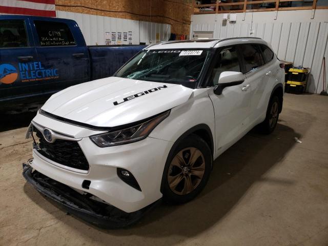 TOYOTA HIGHLANDER 2023 with VIN 5TDABRCH9PS575225 - Photo from auction