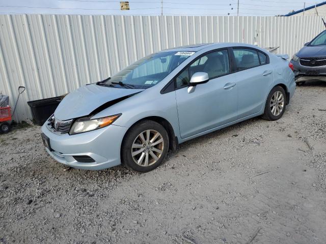 HONDA CIVIC EX 2012 with VIN 2HGFB2F86CH524753 - Photo from auction
