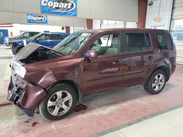 HONDA PILOT EX 2013 with VIN 5FNYF4H46DB022480 - Photo from auction