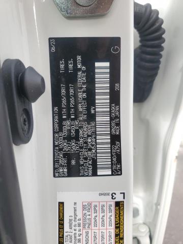 Photo 14 from auction – 2023 TOYOTA 4RUNNER SE with VIN JTEMU5JR4P6178190