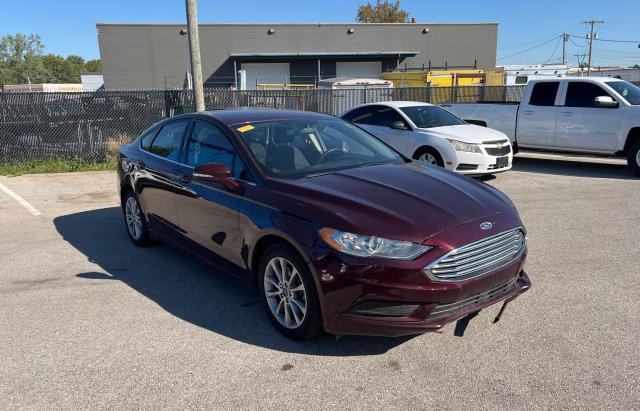FORD FUSION SE 2017 with VIN 3FA6P0H75HR415775 - Photo from auction