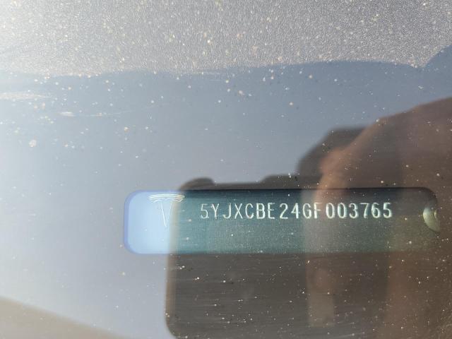 Photo 14 from auction – 2016 TESLA MODEL X with VIN 5YJXCBE24GF003765