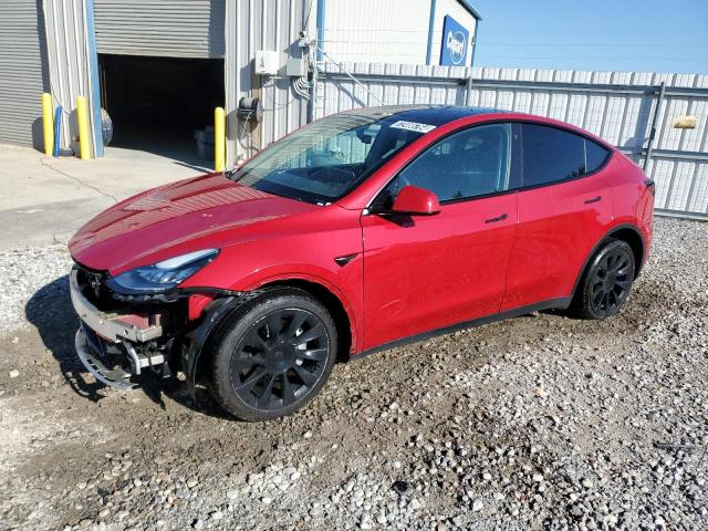 TESLA MODEL Y 2022 with VIN 7SAYGDEE5NF481255 - Photo from auction