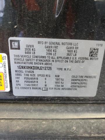 Photo 14 from auction – 2017 CHEVROLET TRAVERSE L with VIN 1GNKVHKD0HJ212726