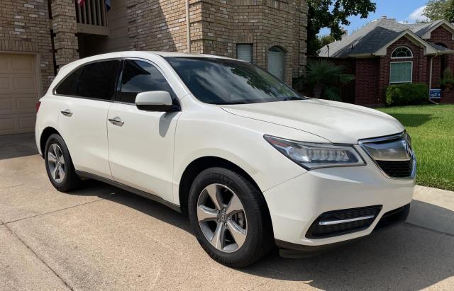 ACURA MDX 2016 with VIN 5FRYD3H28GB012860 - Photo from auction