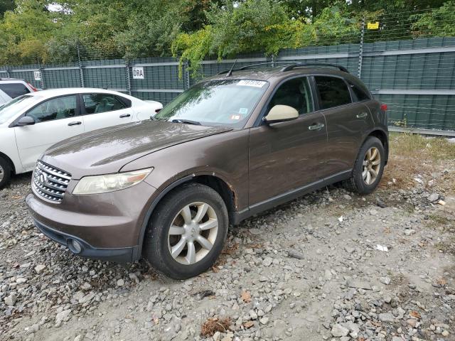 INFINITI FX35 2005 with VIN JNRAS08W65X205313 - Photo from auction