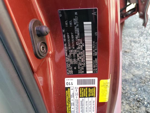 Photo 14 from auction – 2017 TOYOTA SIENNA LE with VIN 5TDKZ3DC5HS893408