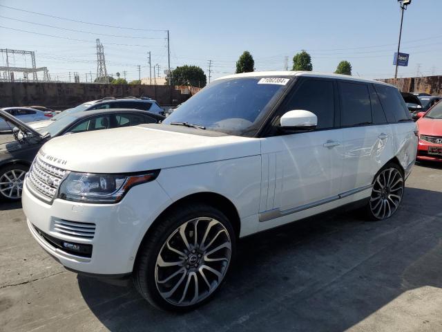 LAND ROVER RANGE ROVE 2017 with VIN SALGS2FE3HA359056 - Photo from auction