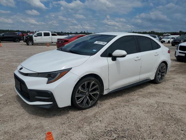 TOYOTA COROLLA SE 2022 with VIN 5YFS4MCE0NP101709 - Photo from auction