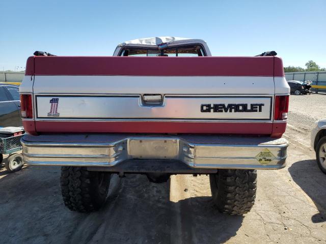 Photo 6 from auction – 1986 CHEVROLET K10 with VIN 1GCEK14CXGF444424
