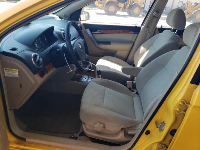 Photo 7 from auction – 2008 CHEVROLET AVEO LT with VIN KL1TG56638B173407