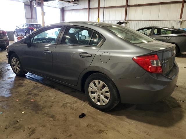 Photo 2 from auction – 2012 HONDA CIVIC LX with VIN 19XFB2F56CE353874