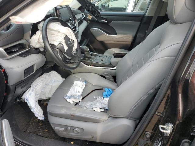 Photo 7 from auction – 2022 TOYOTA HIGHLANDER with VIN 5TDGZRAH3NS122661