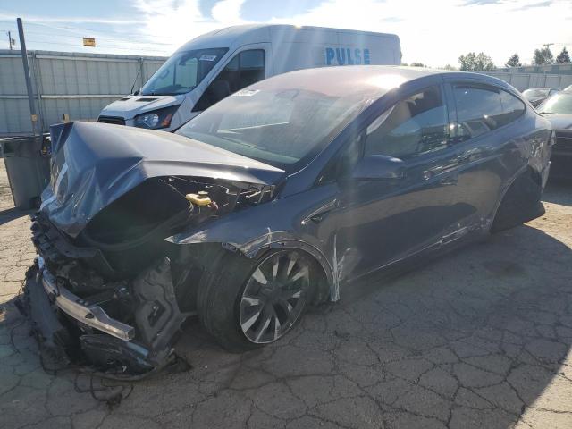 TESLA MODEL X 2022 with VIN 7SAXCBE55NF361421 - Photo from auction