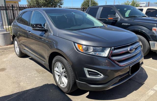 FORD EDGE SEL 2015 with VIN 2FMTK4J84FBB55687 - Photo from auction