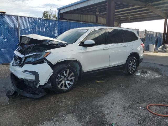 HONDA PILOT EXL 2019 with VIN 5FNYF6H58KB068281 - Photo from auction